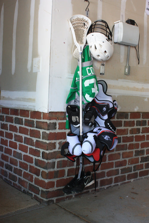 The Utty Hockey Portable Gear Rack