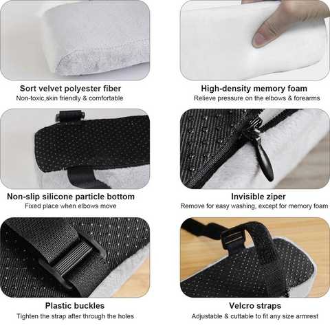 office chair arm pads