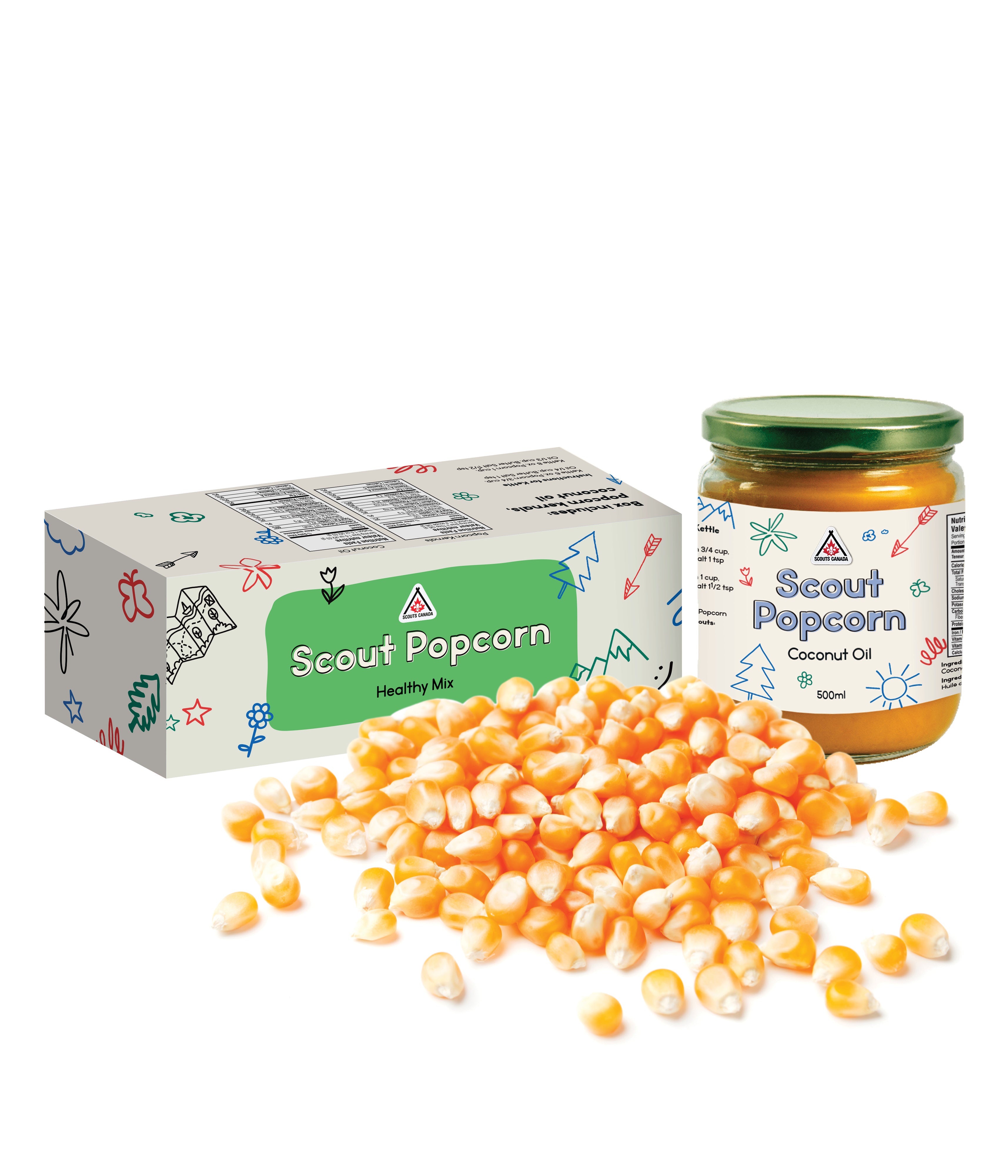 Healthy Mix / Choix santé - Scout Popcorn product image