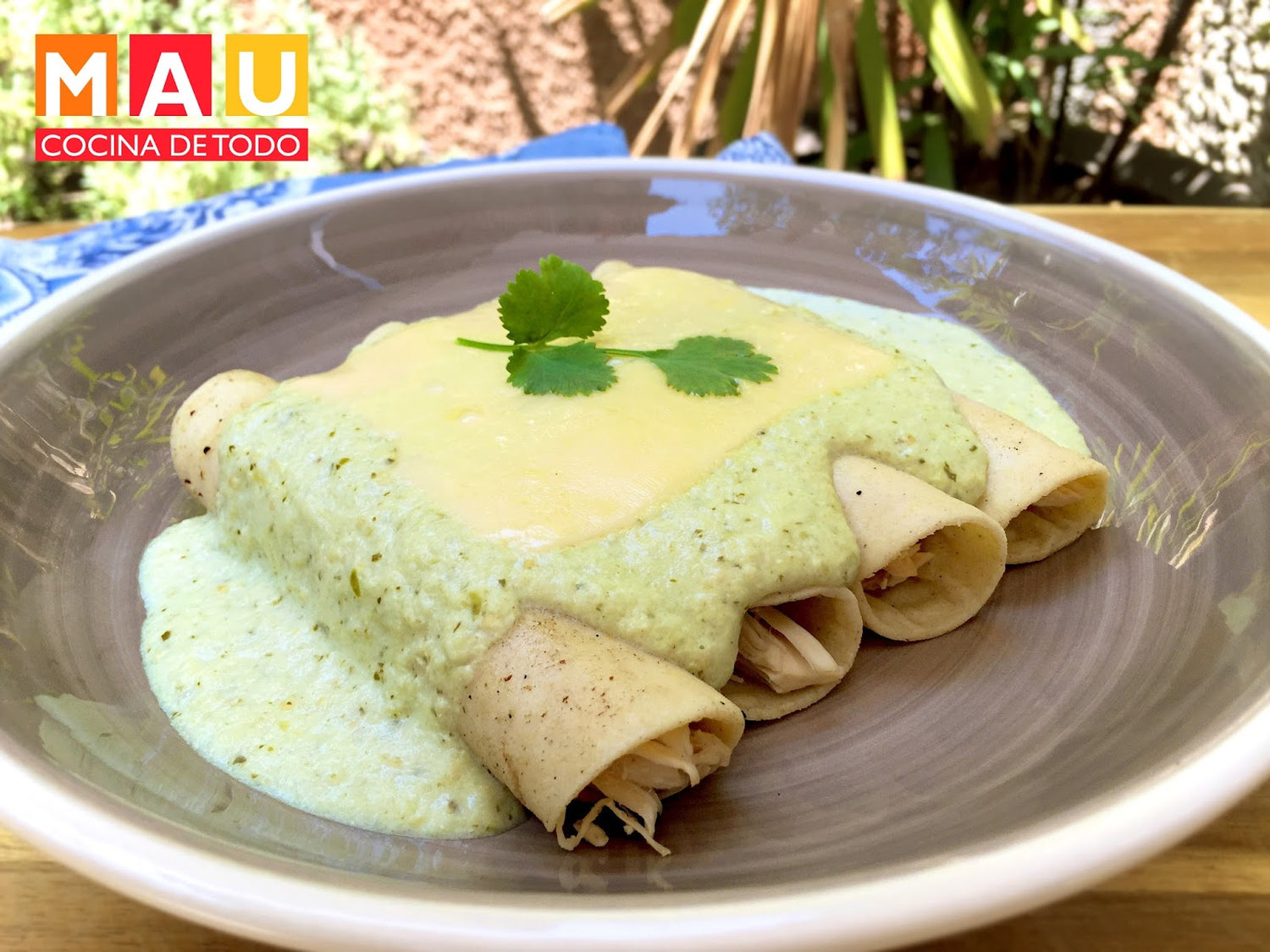 Enchiladas Suizas - Mau Cocina de todo