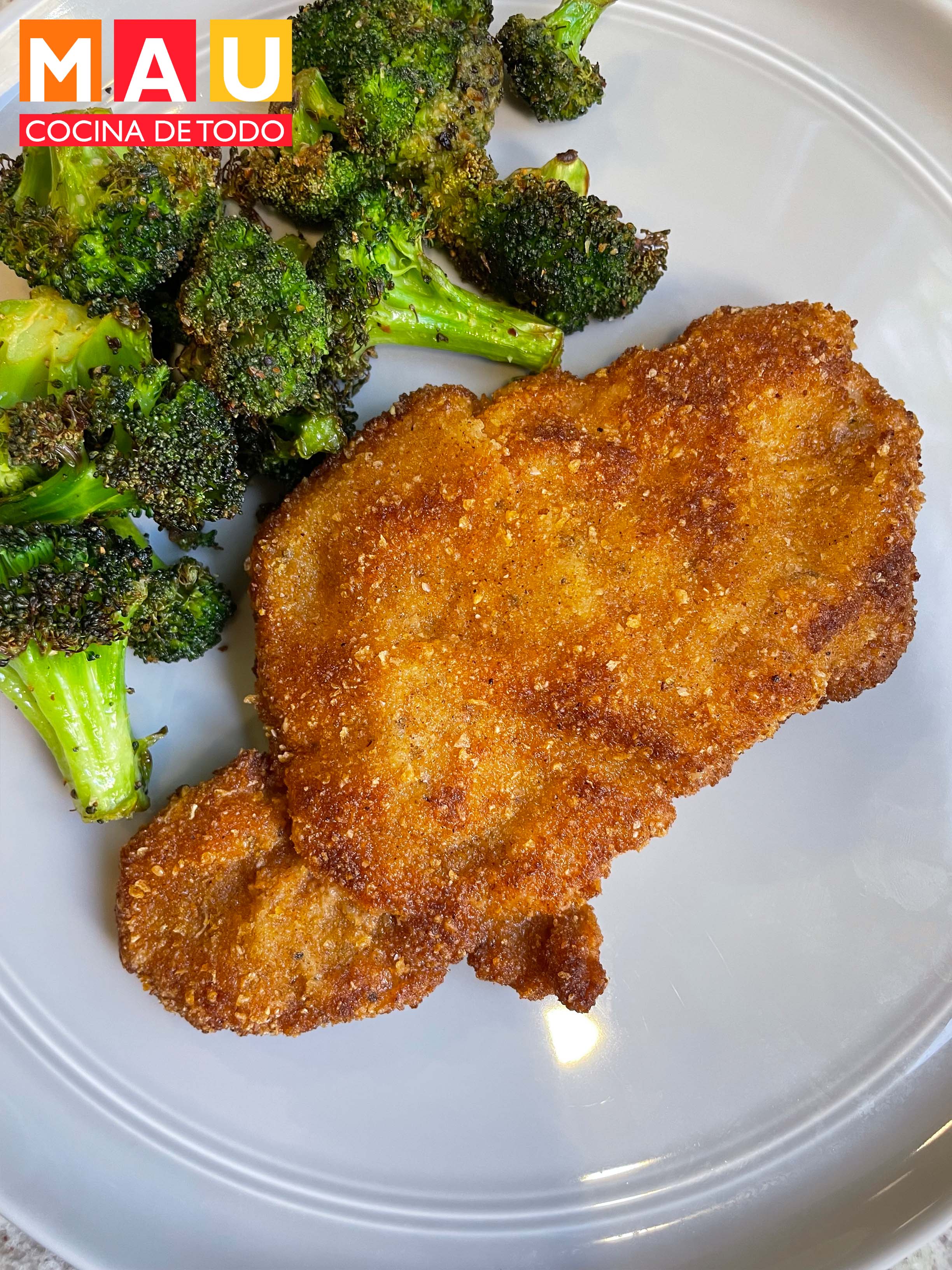 Milanesas Empanizadas - Mau Cocina de todo