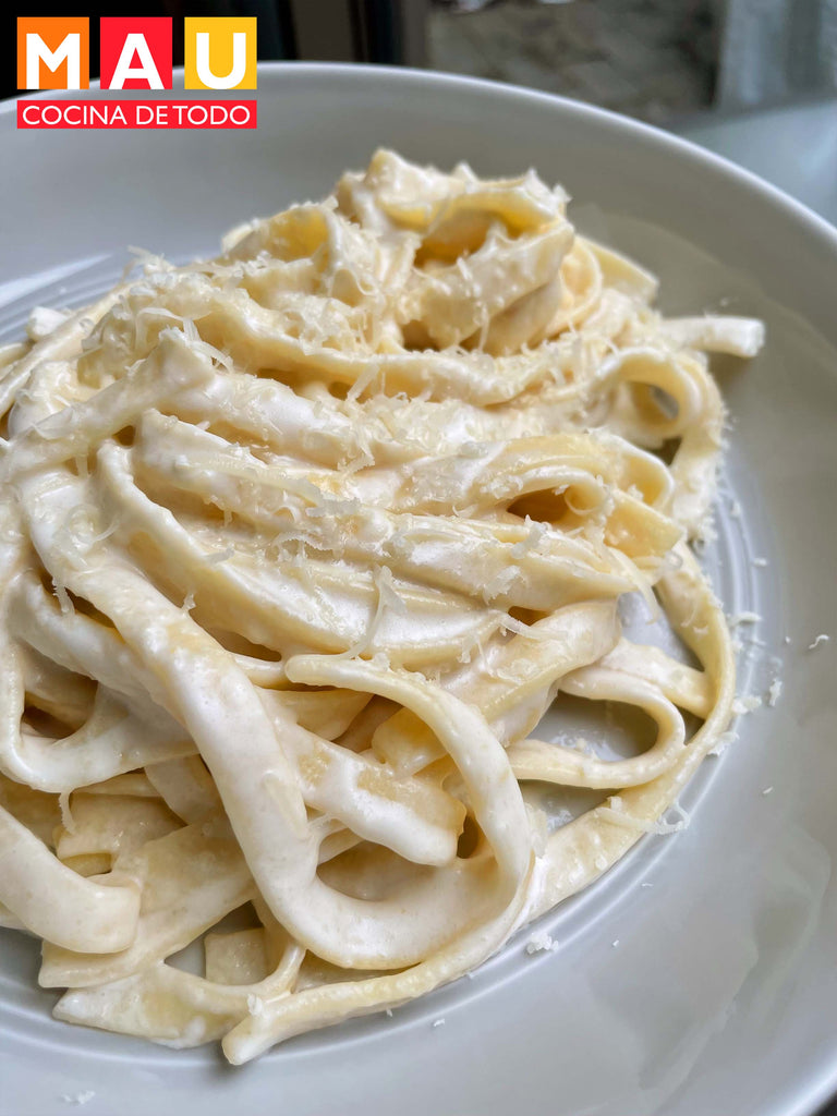 Fettuccine Alfredo - Mau Cocina de todo