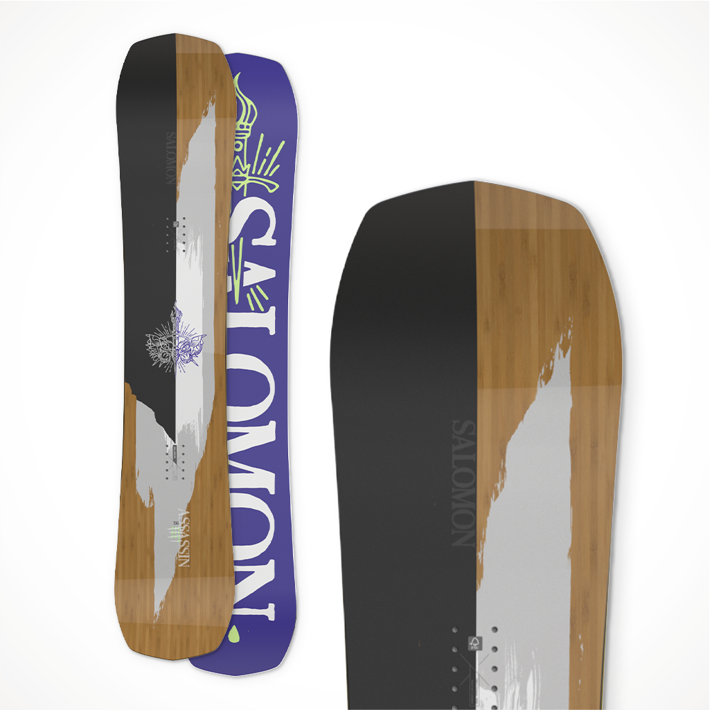 Editie Medaille Twisted Salomon Assassin Snowboard 2023 | OutdoorSports.com
