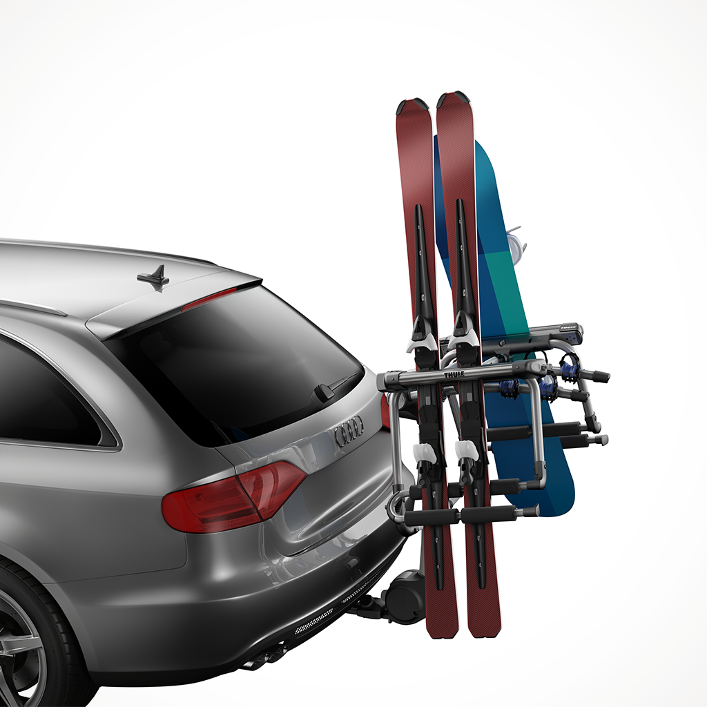 Thule Tram Ski & Carrier | Hitch Carrier OutdoorSports.com