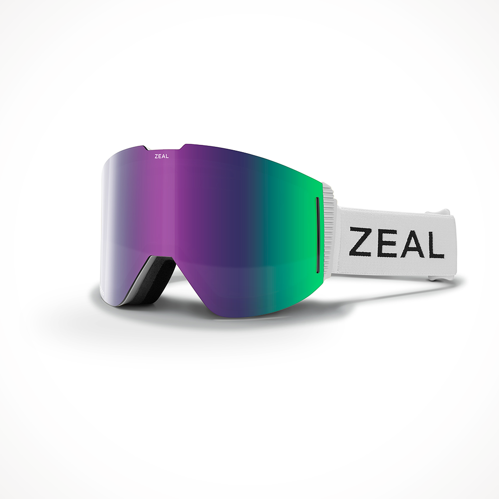 ZEAL 偏光フレームレス スキー\u0026スノーボードゴーグル レール