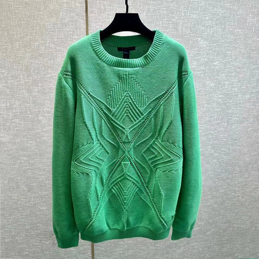 Louis Vuitton® Monogram Gradient Cotton T-shirt Green. Size S0 in