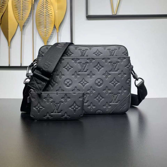 Louis Vuitton LV Duo Sling Bag new Black ref.800915 - Joli Closet