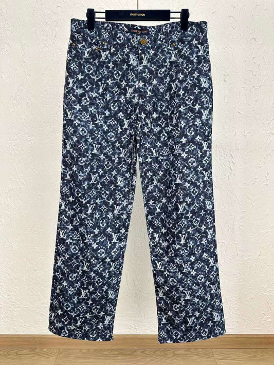 louis vuitton beige monogram carpenter pants｜TikTok Search