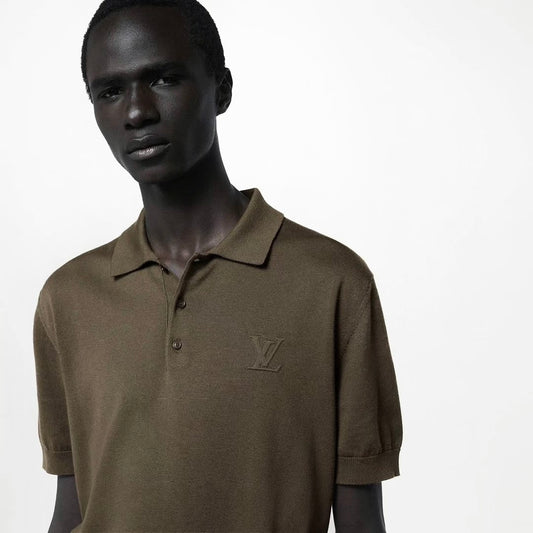 Louis Vuitton 2023 Nouveau T-Shirt À Manches Courtes Bleu Dégradé