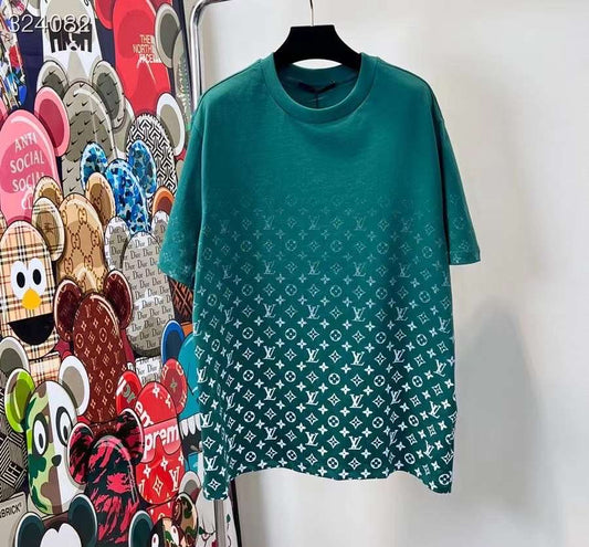 Louis Vuitton Gradient Monogram Fil Coupe Sweatshirt, Multi, XXL