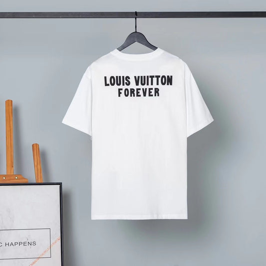 Louis Vuitton Graphic Short-Sleeved T-Shirt – Designerent