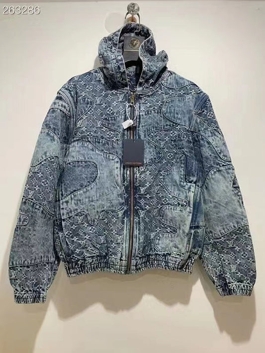 Louis Vuitton LV Monogram Tailored Denim Jacket – Tenisshop.la