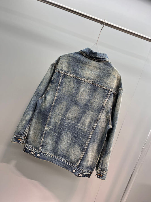 LV Spray Denim Jacket - Ready-to-Wear 1AAVCN