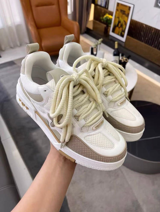 Louis Vuitton LV Tatic White Sneaker – Crepslocker