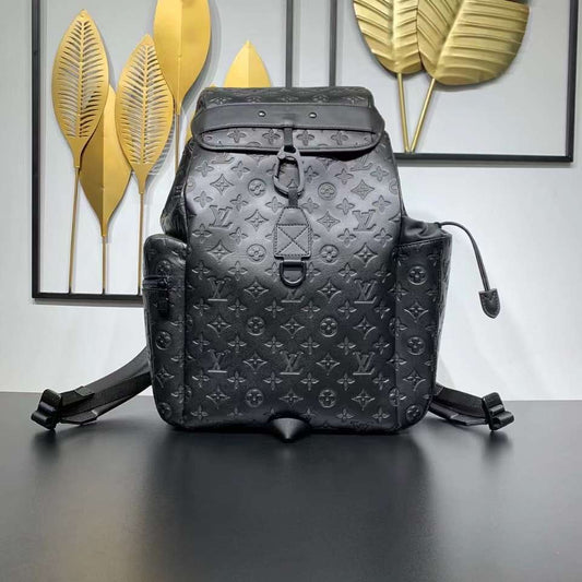 Louis Vuitton Armand Backpack Monogram Seal Cowhide Leather Bag – EliteLaza