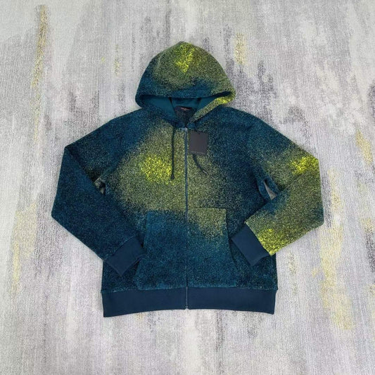 Louis Vuitton LV x YK Psychedelic Flower Zipped Hoodie