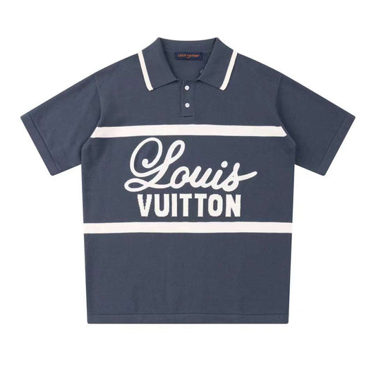 Louis Vuitton Mens Shirts 2022-23FW, Red, XXL