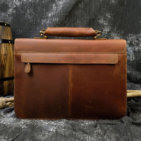 leather briefcase for men