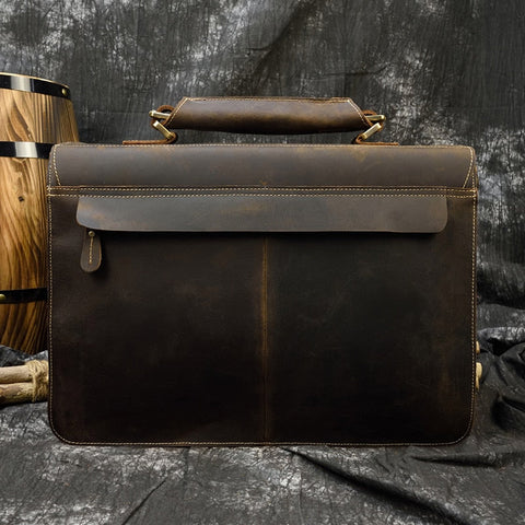 leather briefcase for men