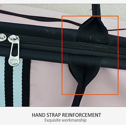 weekender bag strap reinforcement, weekend bag women, overnight bag women