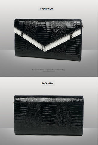 Double Flap Clutch Bag