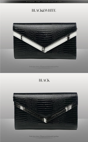 Double Flap Clutch Bag