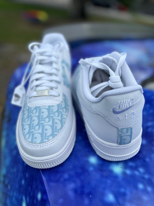 airforce 1 rope laces baby blue – my.ropez