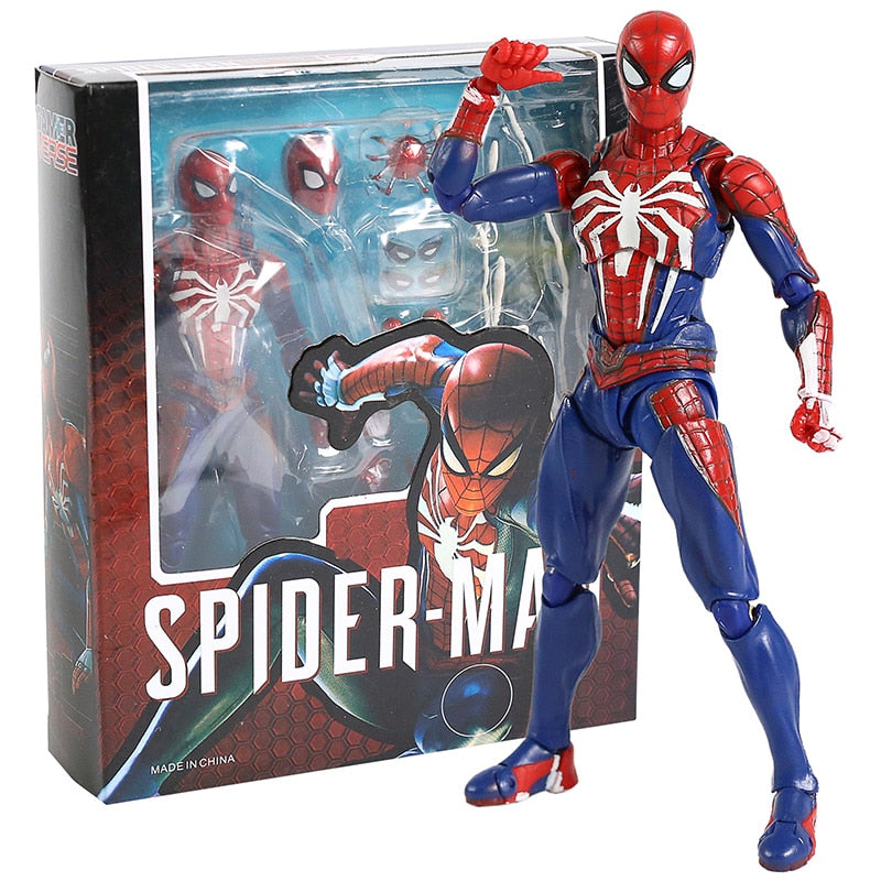 Avengers SHF Spider Man Upgrade Suit PS4 Game Edition