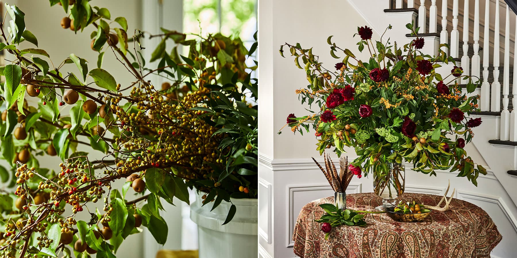 From pumpkin-strewn pathways to garland-clad doorways, fall is unofficially front porch decorating season.