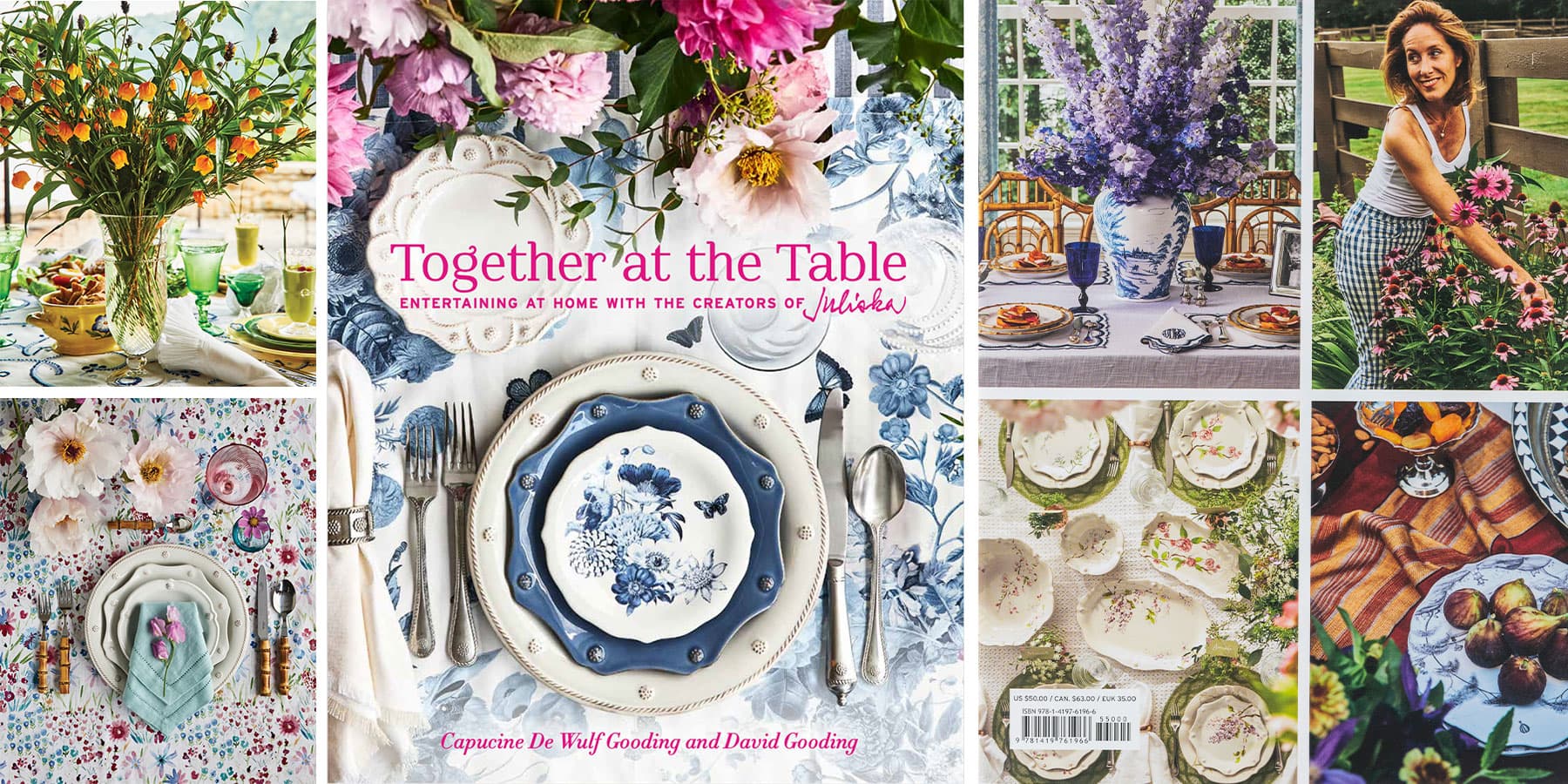 Capucine shares many more inspired flower arranging ideas in her first book, Together at the Table