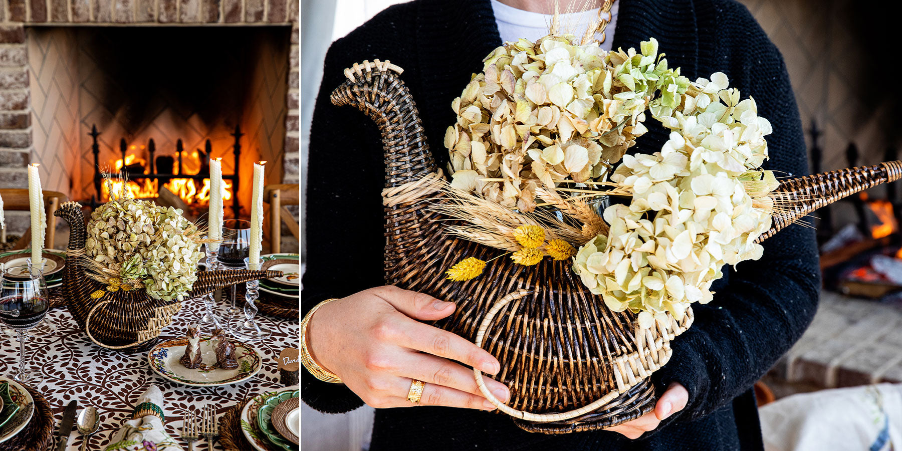 Thanksgiving table setting