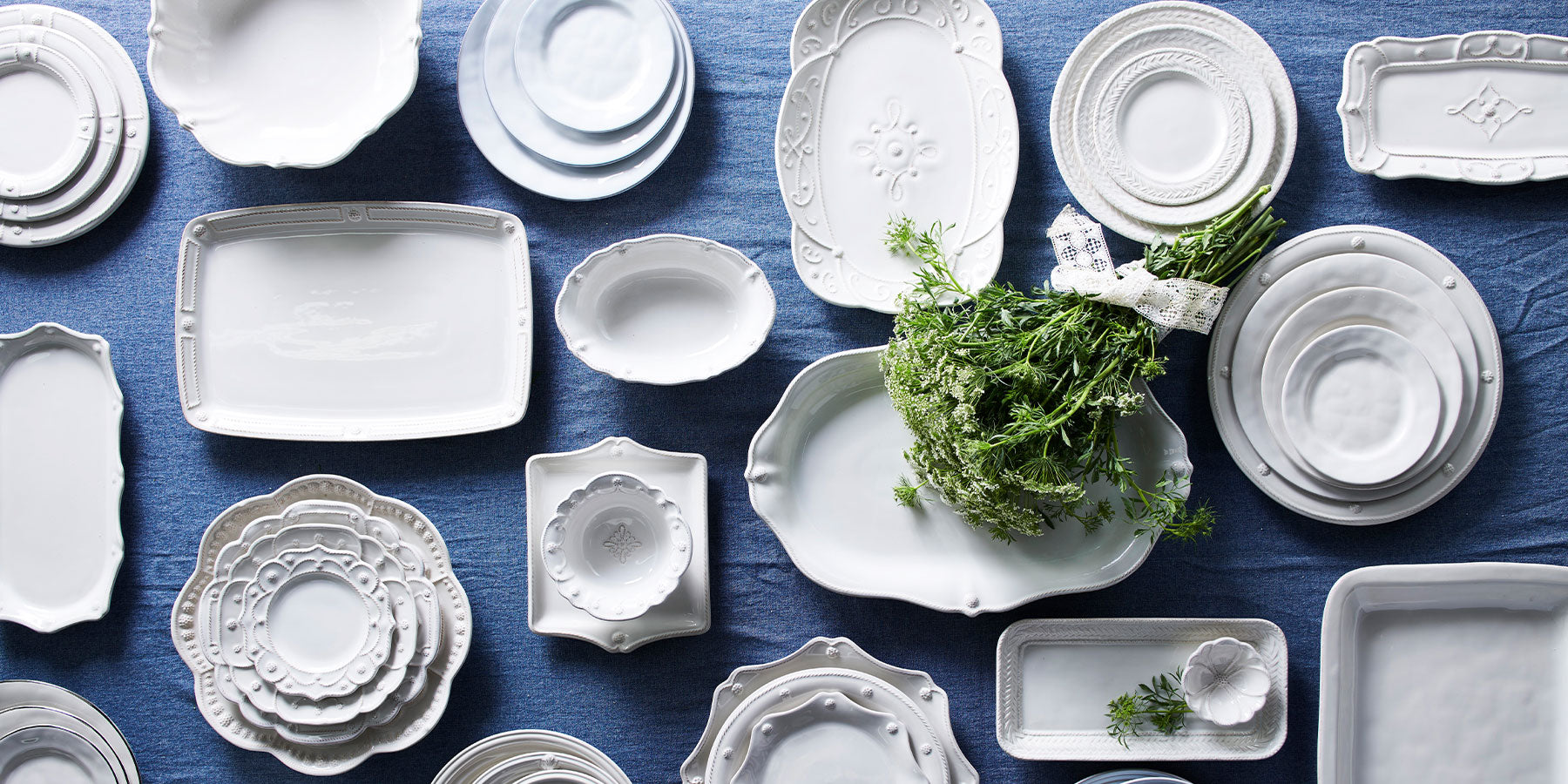 Everyone loves white dinnerware. From simple and pure to ornate and decorative, your everyday whites are anything but basic.
