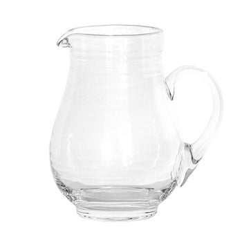 MATCH Pewter Glass Pitcher with Handle