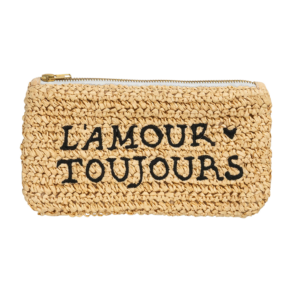 Amour Bag – Natural and Red