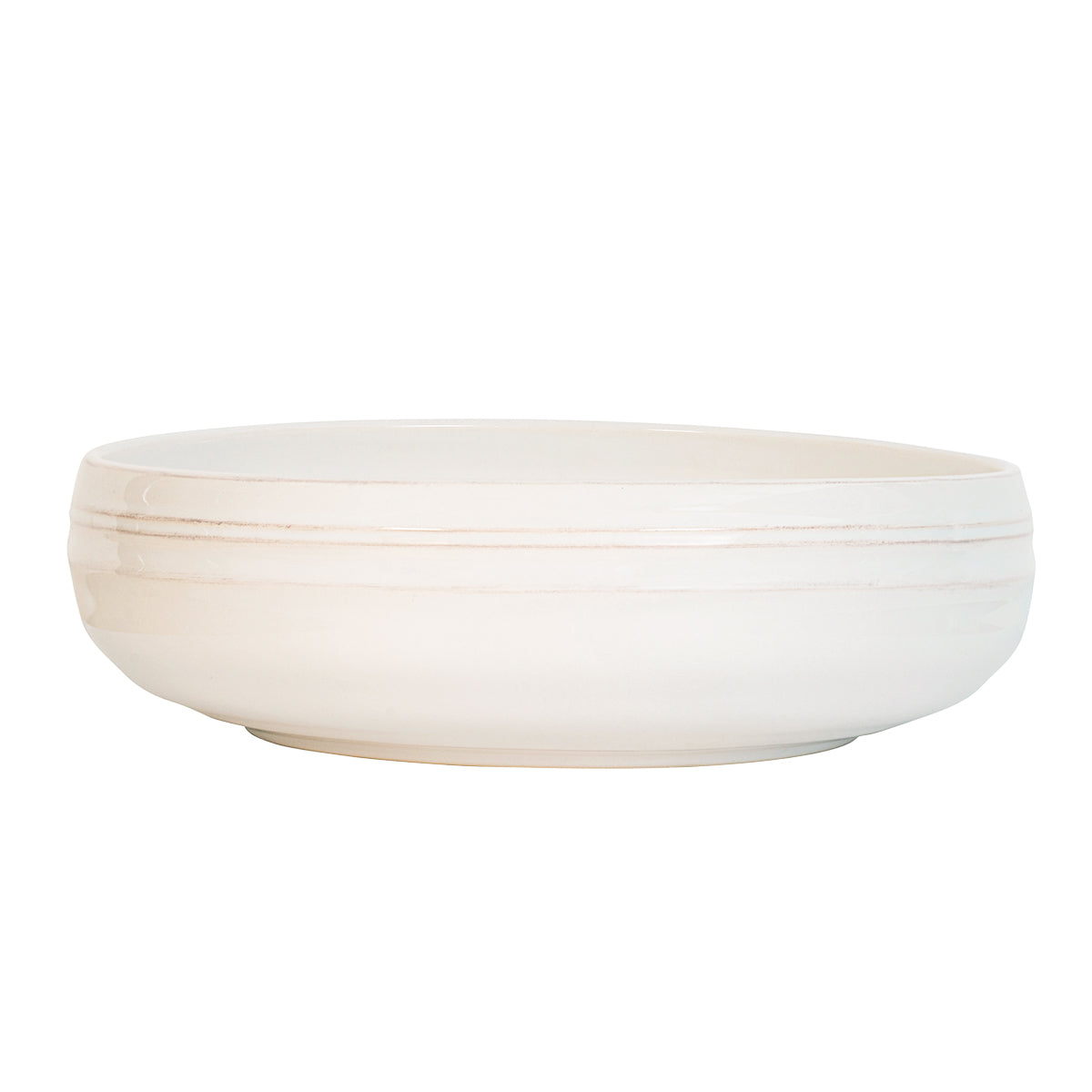 12 Whitewash Wood Salad Serving Bowl