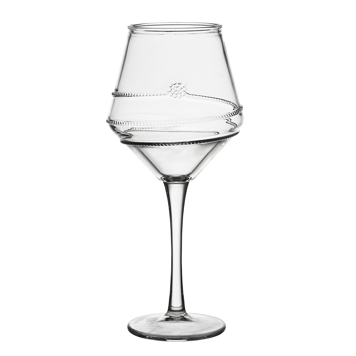 Juliska Le Panier Acrylic Wine Glass - Clear