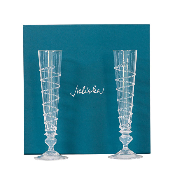 Amalia Champagne Flute- Set of 2 - GDC Home