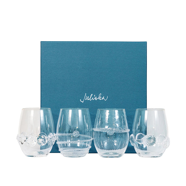 Gift Box for 15 oz. or 17 oz. Stemless Wine Glass, Set of 10