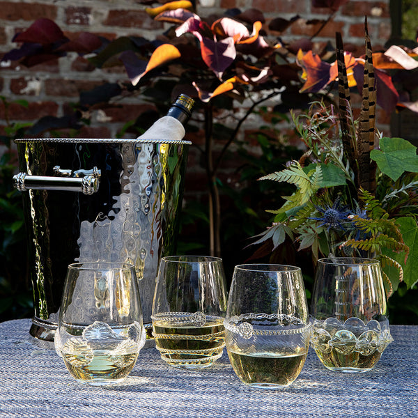 Vintage Tree Stemless Goblet