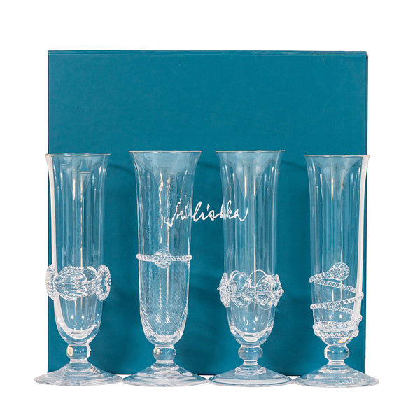 Reserve Outdoor Stemless Flutes, Set of 4