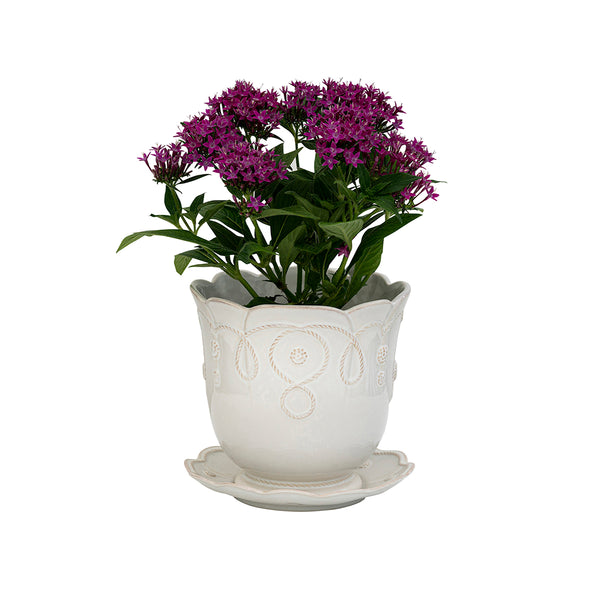 Jardins Du | Whitewash inch 7.5 Juliska Monde Planter -