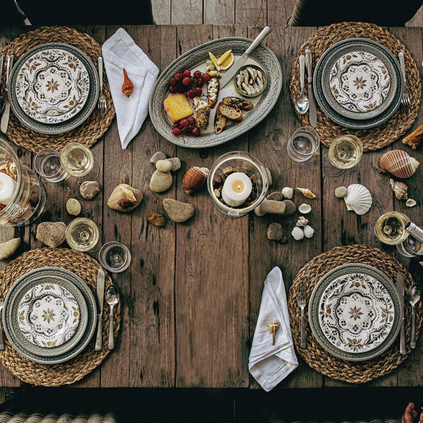 Iberian Dessert/Salad Plate - Sand