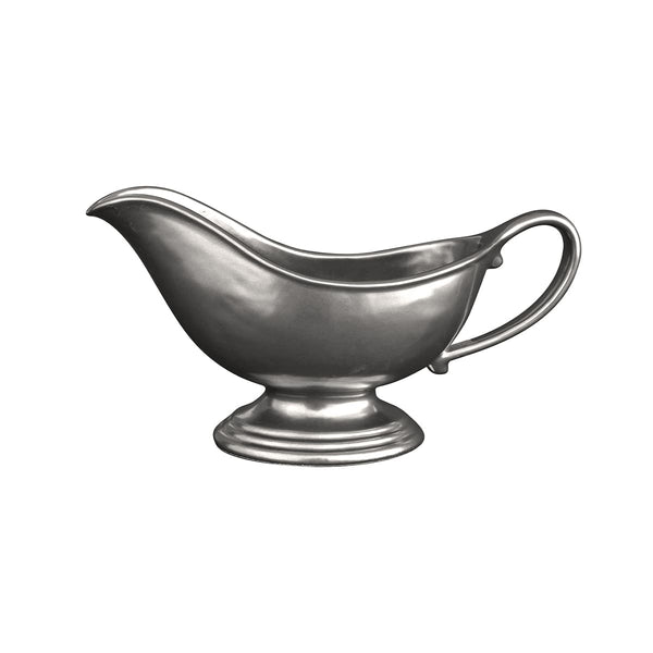 Match Large Pewter Gravy Boat