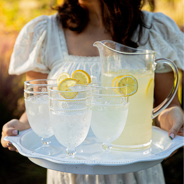 ANJOU WAVY Glass Cup: Crystal Clear Elegance for Eco-Friendly Sipping  Pleasure