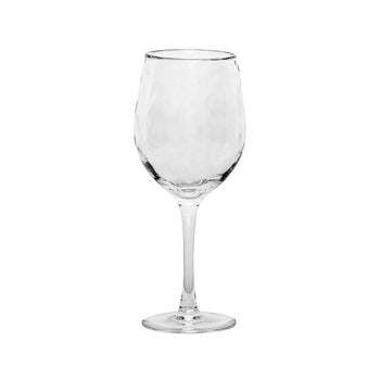 Luna & Mantha White Wine Glasses Set of 4, Crystal Wine Glasses 14oz Hand Blown- Modern Wine Glasses with Stem, Perfect for Red & White- Gift