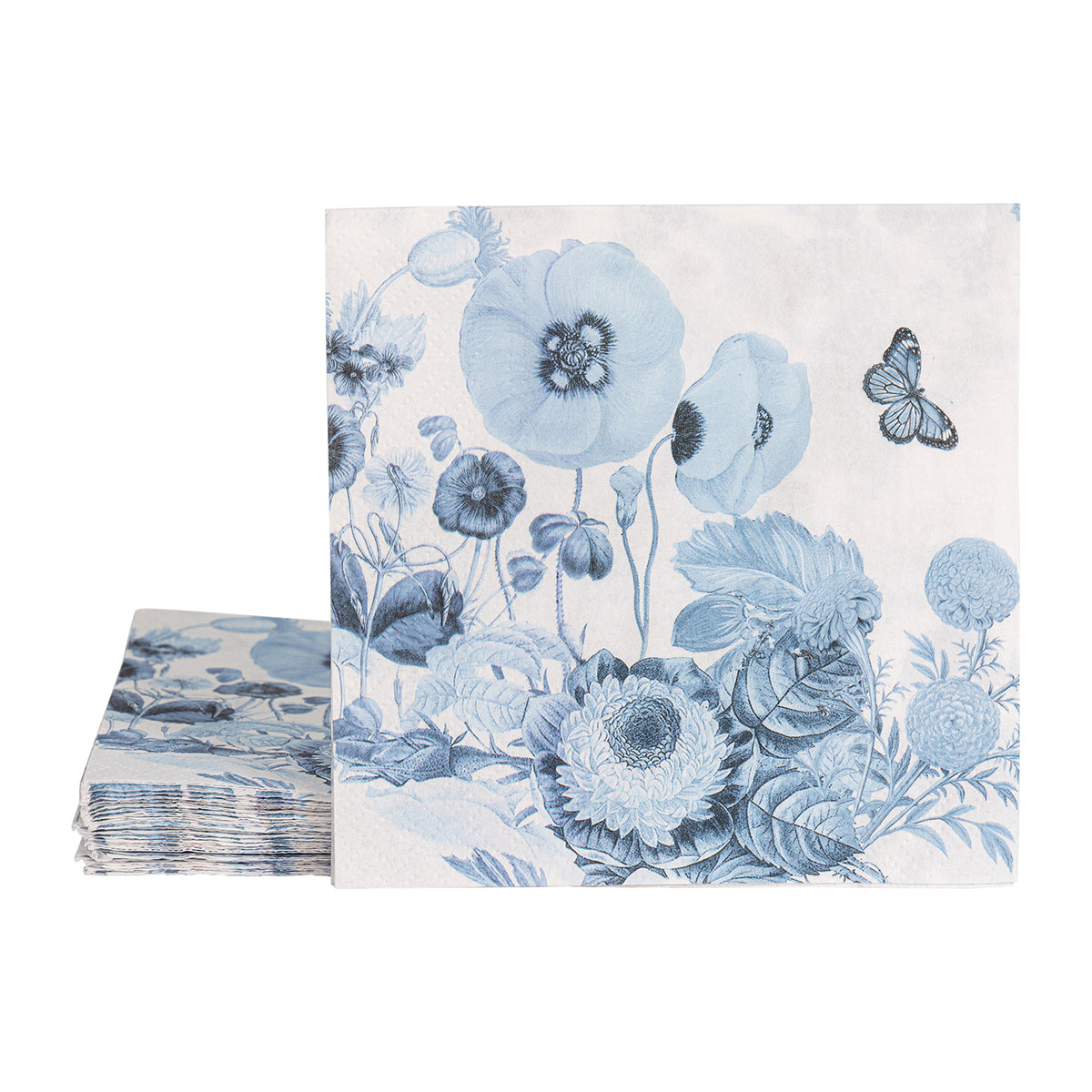 Sunflowers in the Blue Sky - Decorative Floral Lunch Paper Napkins