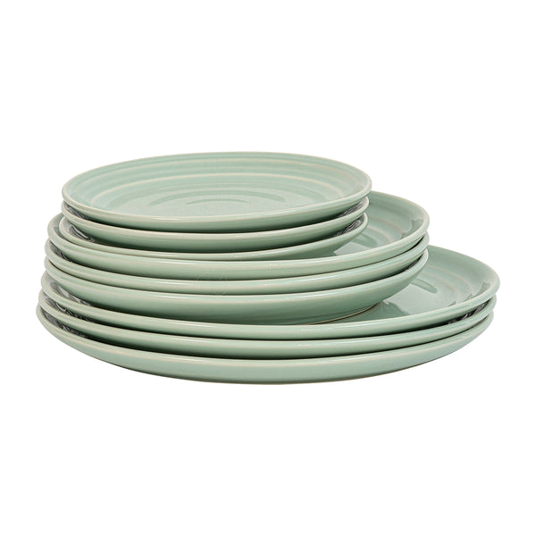 Sage green clearance dinner plates