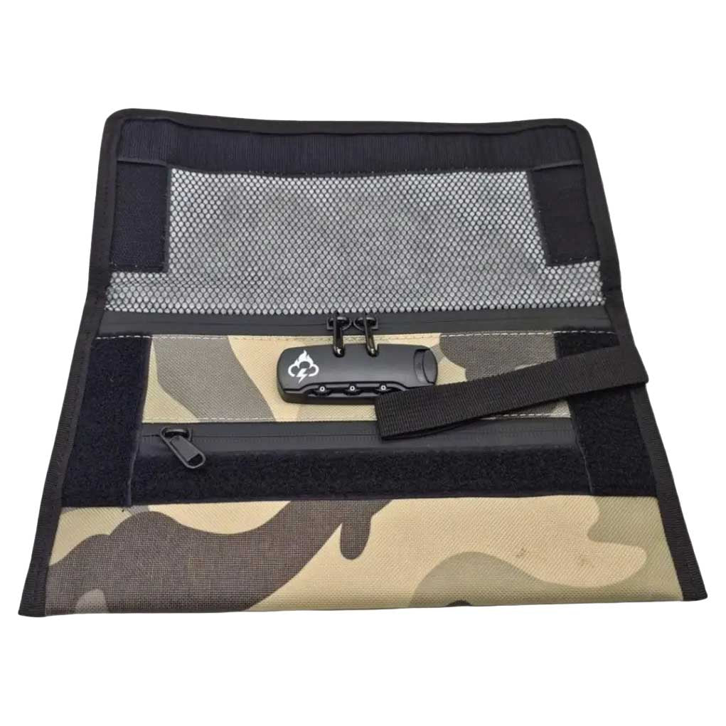 85006257324 FIREBAR SMELLPROOF SLIM TRAVEL BAG GRAY CAMO 02