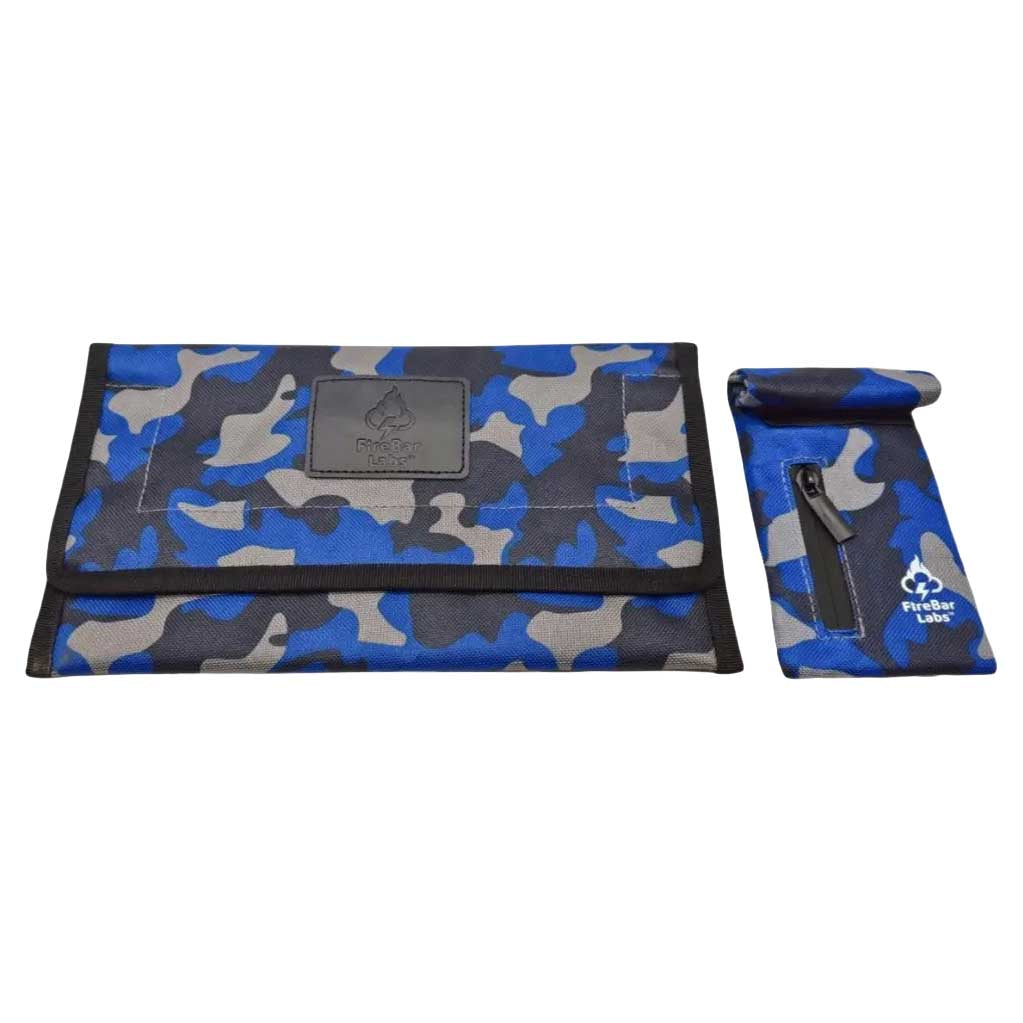 85006257325 FIREBAR SMELLPROOF SLIM TRAVEL BAG BLUE CAMO 03