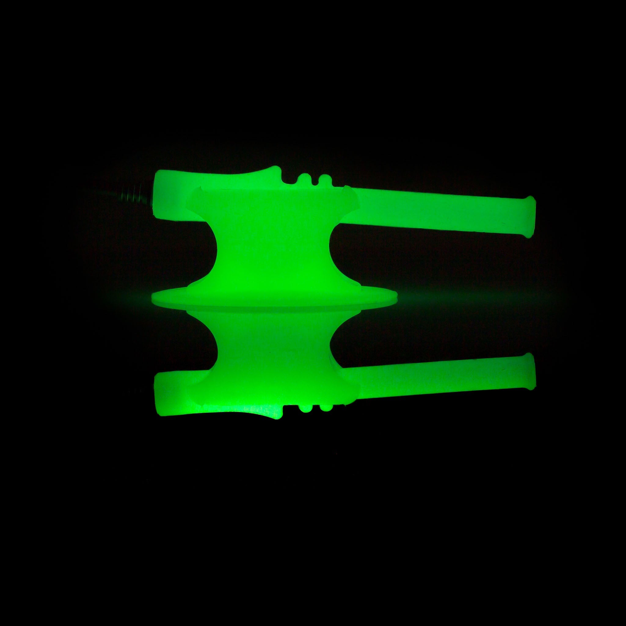 64760327089 Pulsar RIP Silicone Vapor Straw with Stand GLOW 04
